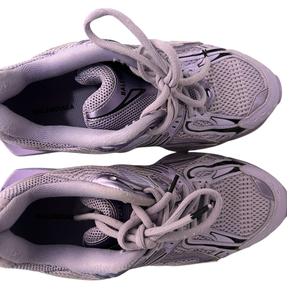Balenciaga Purple Xpander Sneakers - Picture 8 of 17